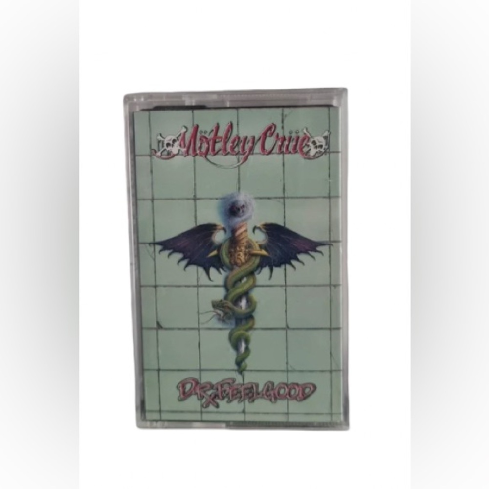 Mötley Crüe Dr. Feelgood Cassette Tape 1989 Elektra